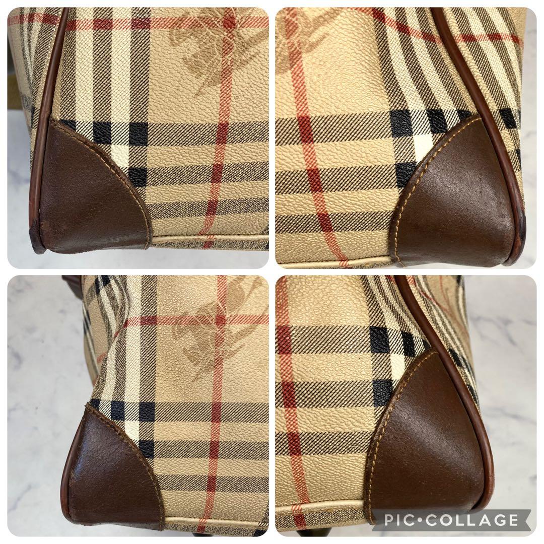 BURBERRY ノバチェック PVC 2way ボストンバッグ