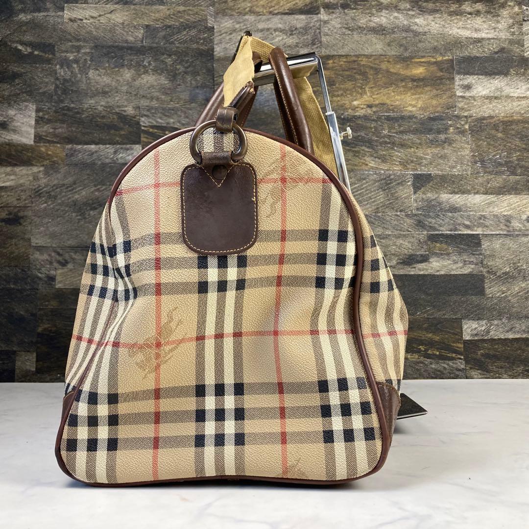 BURBERRY ノバチェック PVC 2way ボストンバッグ