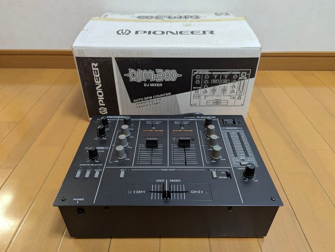 と*ん様 PIONEER パフォーマンスDJミキサー DJM-300 ブラック