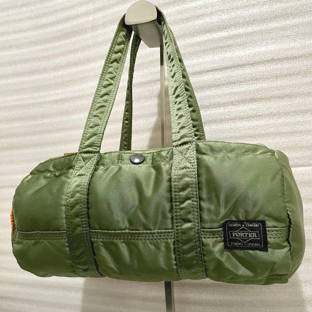 激レア 美品✨ ポーター タンカー ミニボストン ダッフルバッグ グリーン