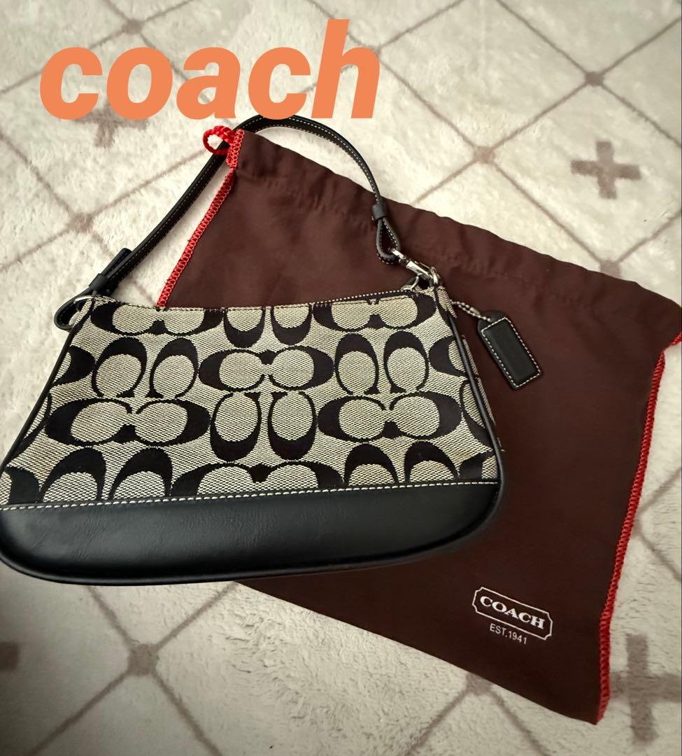 COACH コーチ ミニハンドバッグ ポーチ 保存袋付き