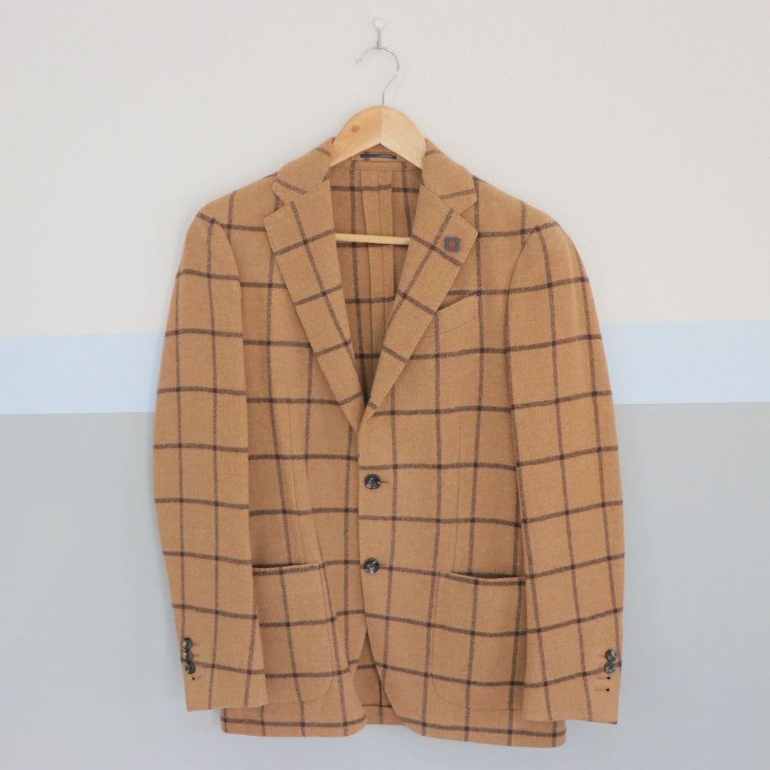 LARDINI ウールテーラードジャケット サイズ42