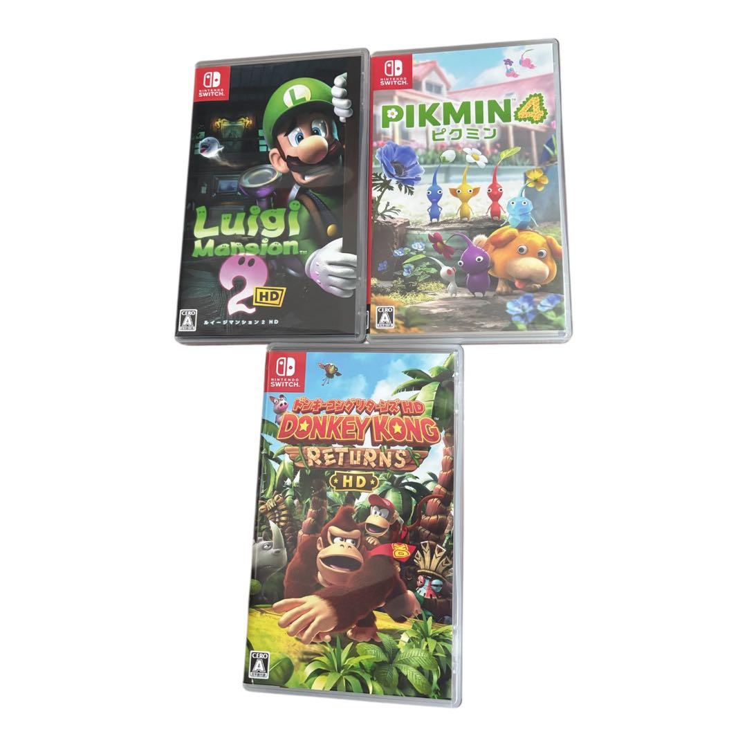 ルイージマンション ピクミン4 ドンキーコングNintendo Switch