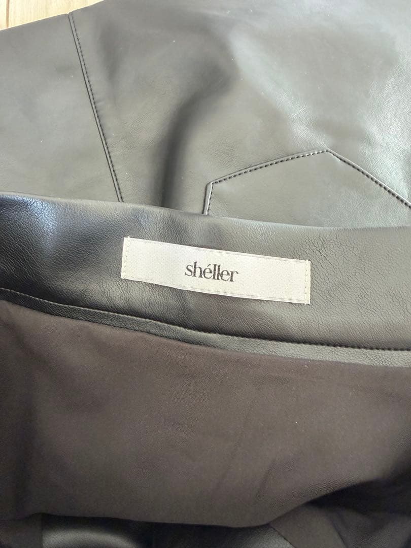 sheller シェリエ　レザースカート