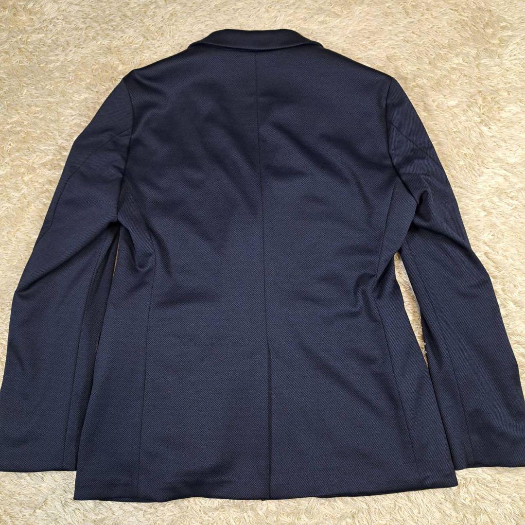 極美品　高ストレッチ　エディフィス　イージーパンツ　　ネイビー　セットアップ