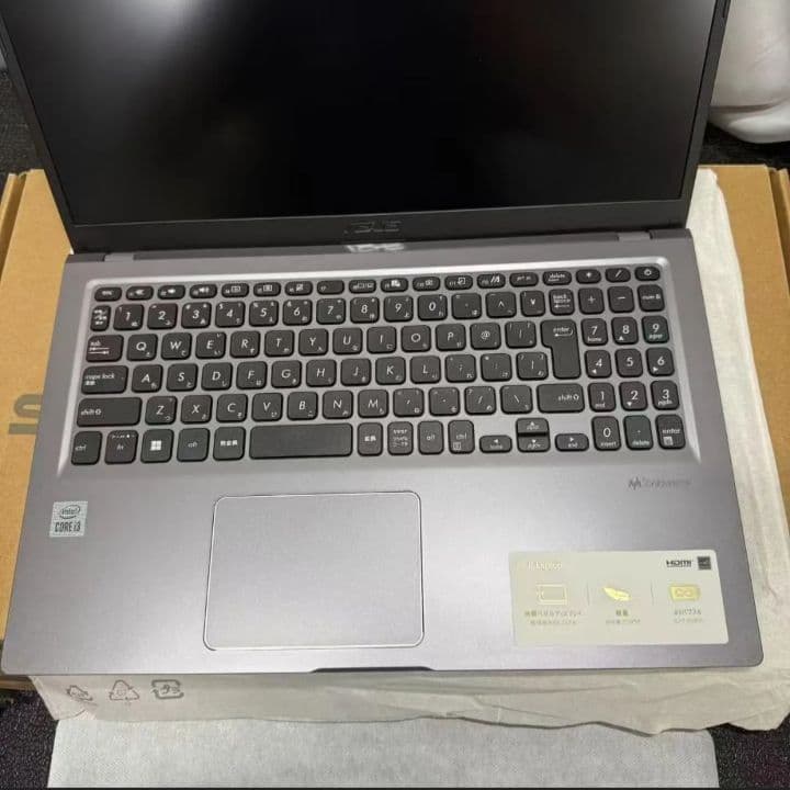ASUS　ノートPC　X515JA-BQ4129WS　グレー　美品　エイスース