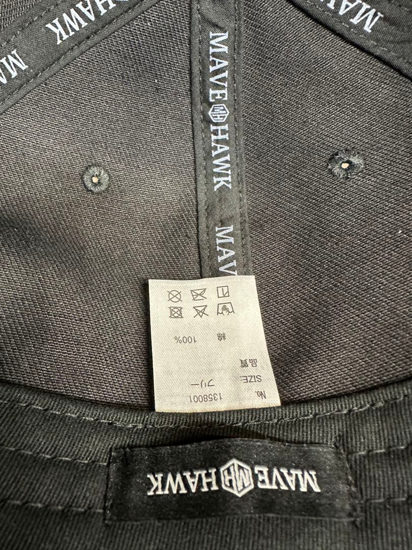 MAVE HAWK ロゴキャップ　飯田将成　ブレイキングダウン　朝倉未来　中古