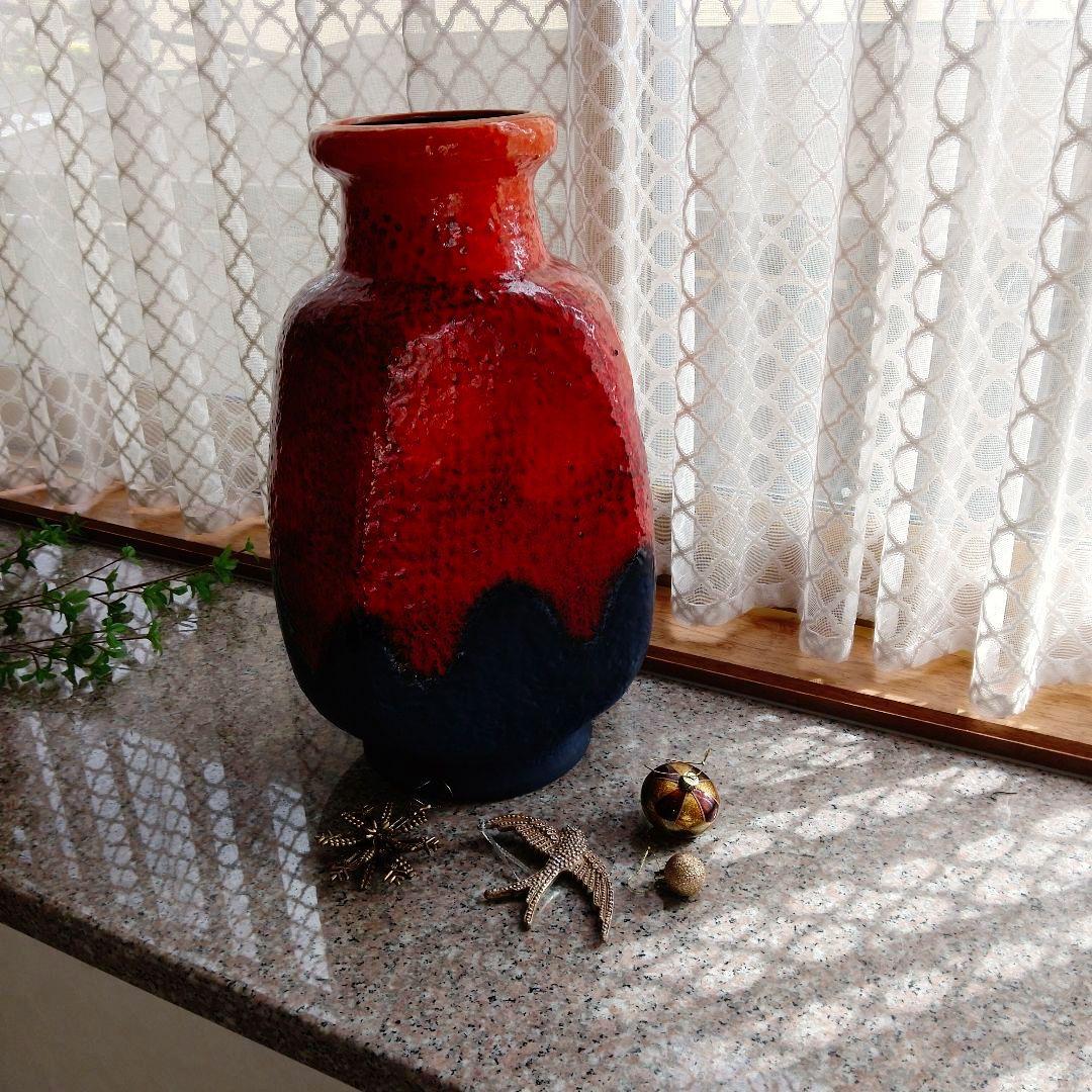 【美品】Fat Lava Dumler & Breiden　西ドイツ　花瓶　特大