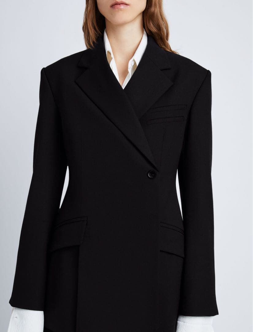 30万 PROENZA SCHOULER 黒 ジャケット 2023 プロエンザ