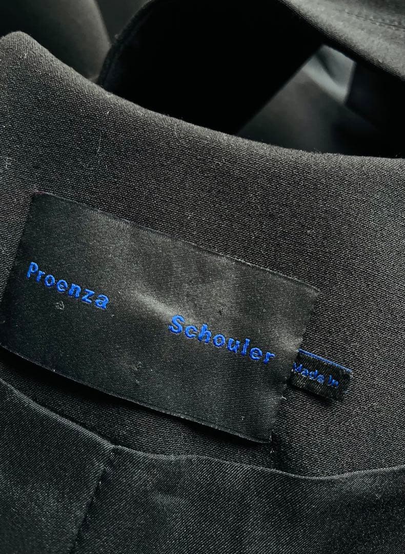 30万 PROENZA SCHOULER 黒 ジャケット 2023 プロエンザ