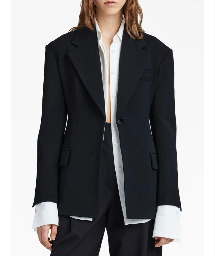 30万 PROENZA SCHOULER 黒 ジャケット 2023 プロエンザ