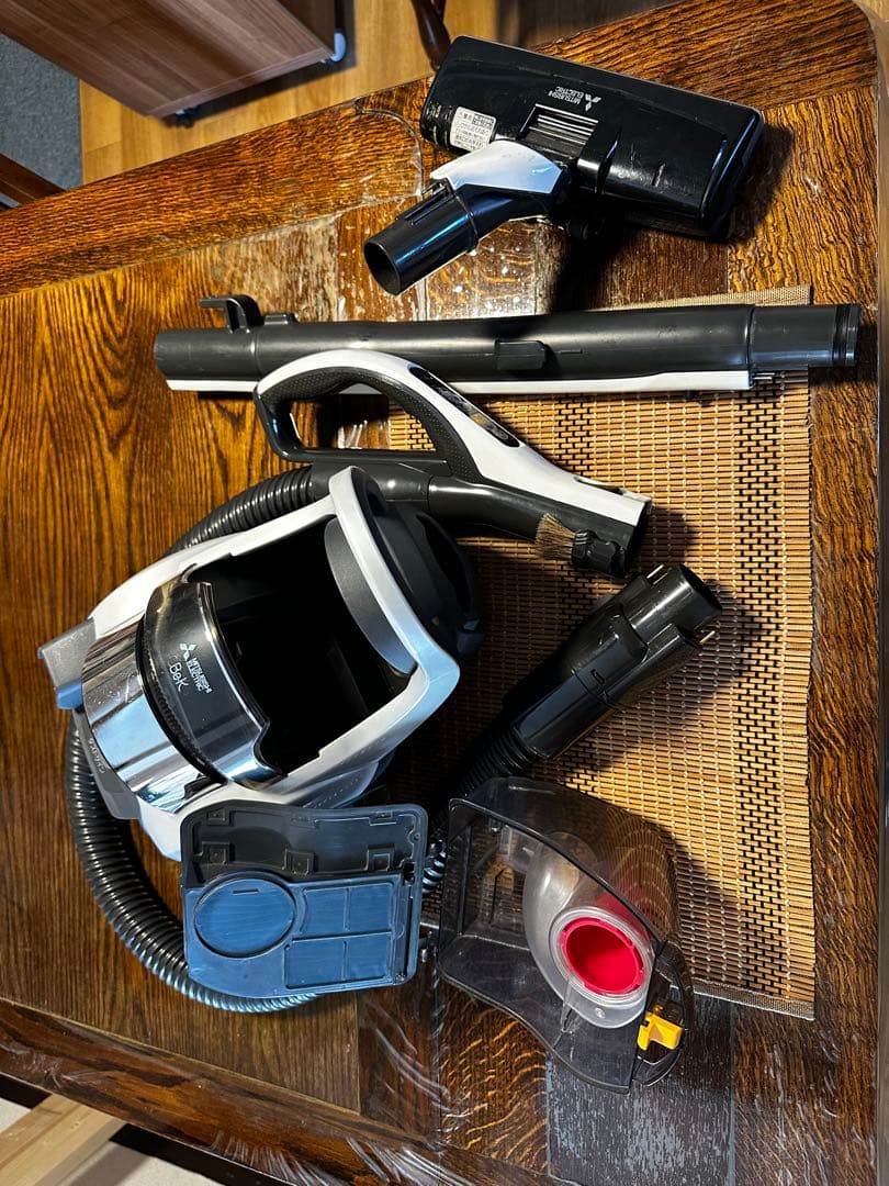 今週末限定 三菱 サイクロン 掃除機 TC-EM2X-W 美品