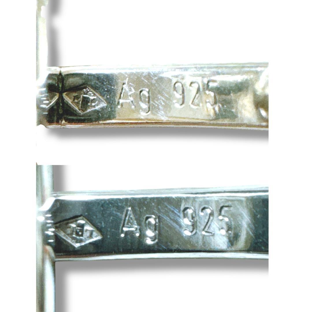 【超美品】エルメス セリエ カフス カフリンクス SV925 シルバー