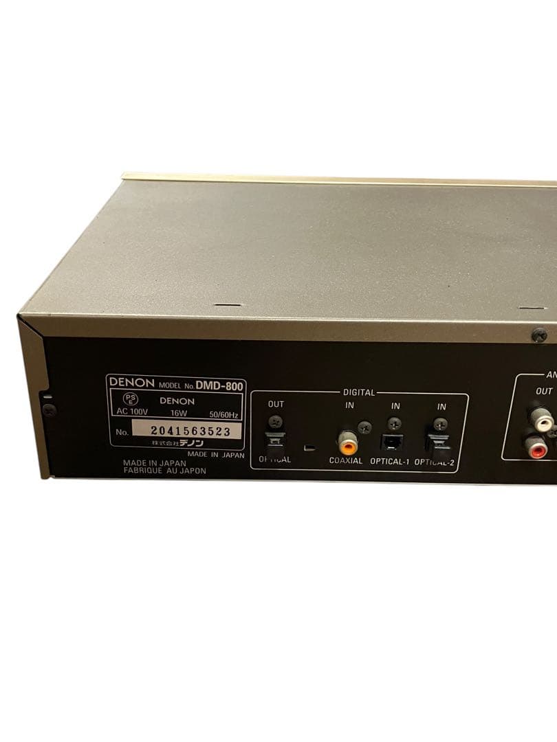 DENON DMD-800　MDプレーヤー レコーダー　 日本製