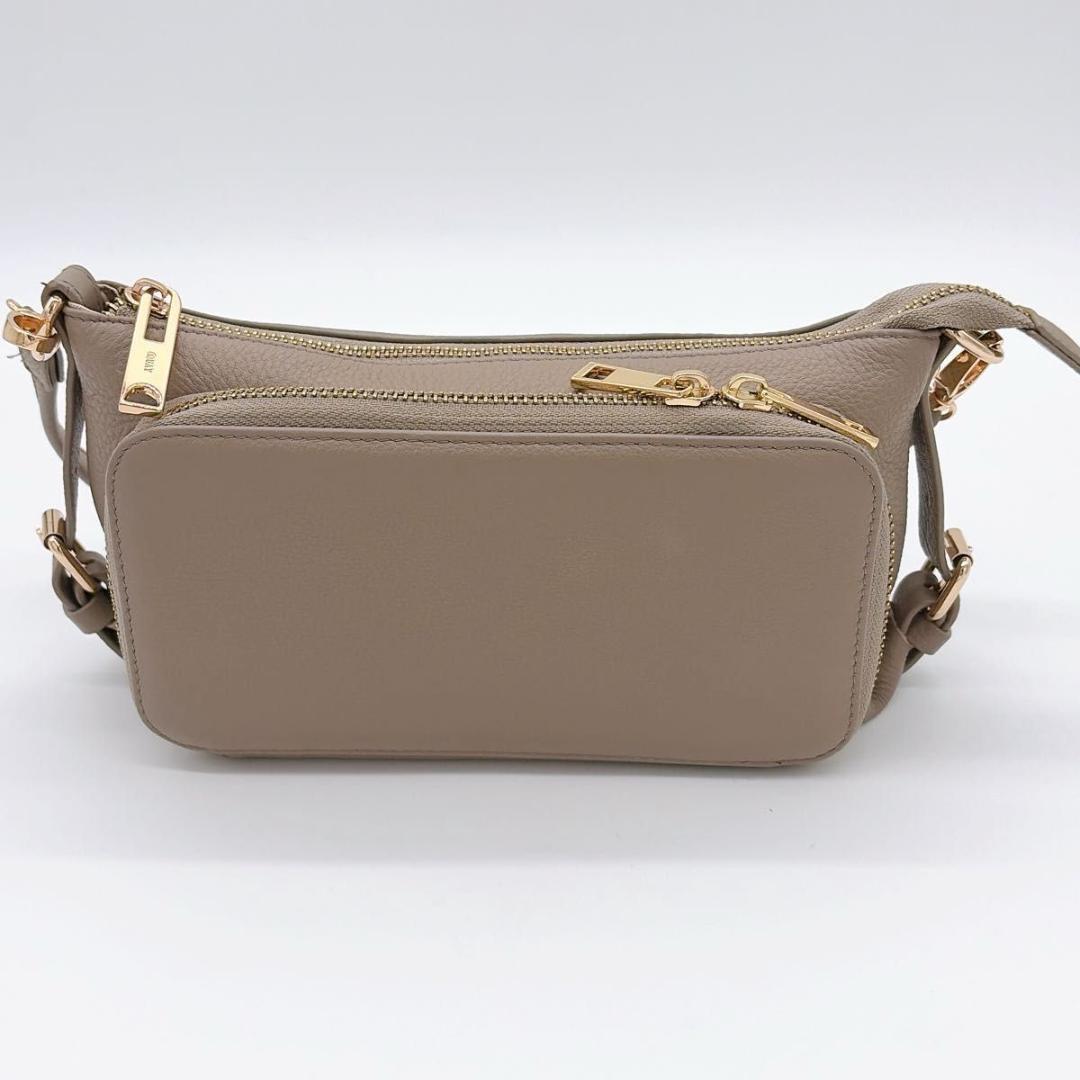 極美品 イマイバッグ キー お財布ポシェット ウォレットショルダーバッグ 本革