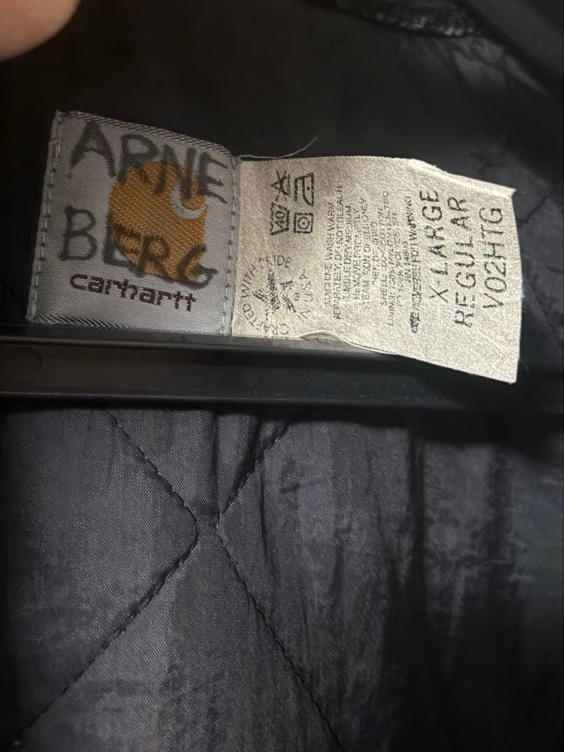 【大人気古着】carhartt ベスト XL モスグリーン