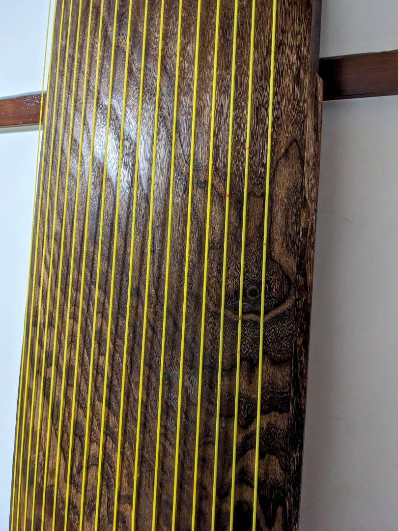 十七絃　くり甲　舞台用　箏