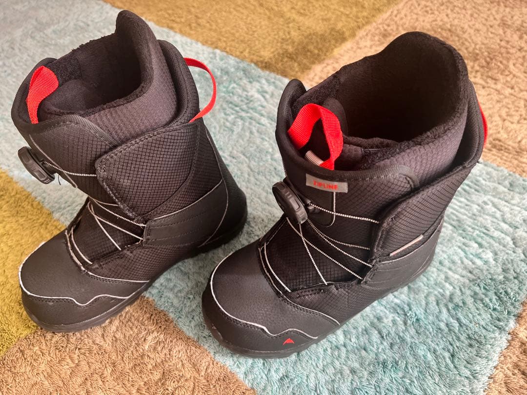 Burton ZIPLINE BOA キッズ スノーボードブーツ　24cm