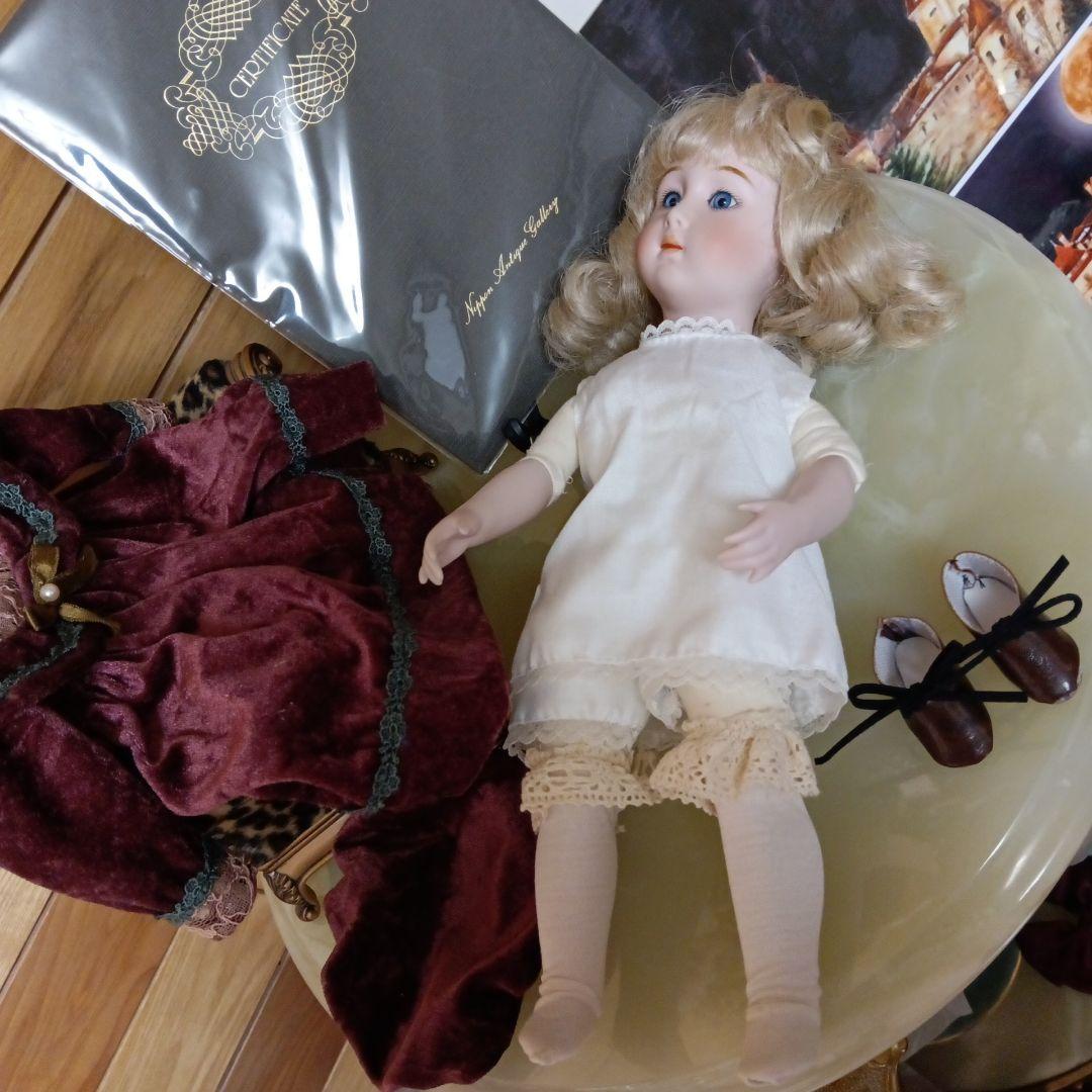 H67【ジュモー】ビスクドール　年代物　アンティックドール