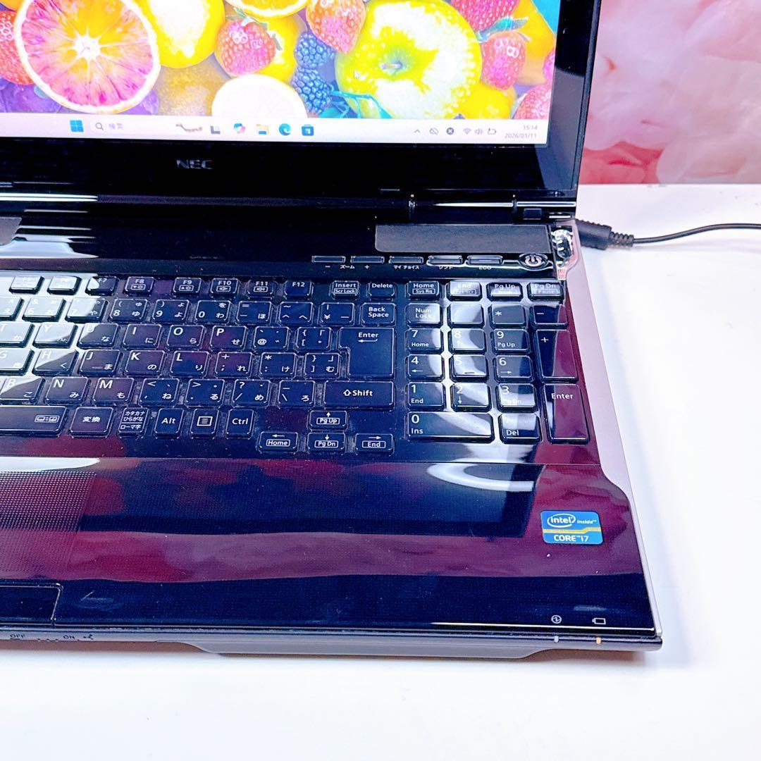 ❤️新品SSD＆i7搭載で爆速❤️windows11ノートパソコン カメラオフィス