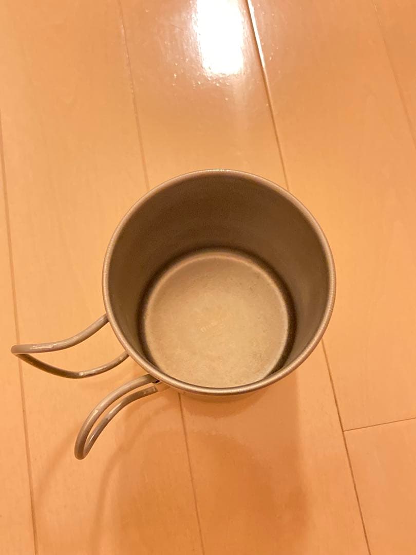 超激レア　左ハンドル　 peak チタンマグカップ 450ml
