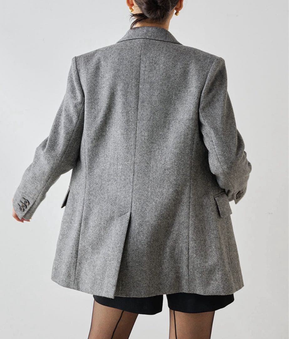 ウィムガゼットBOXEY ジャケット　グレー　フリーサイズ