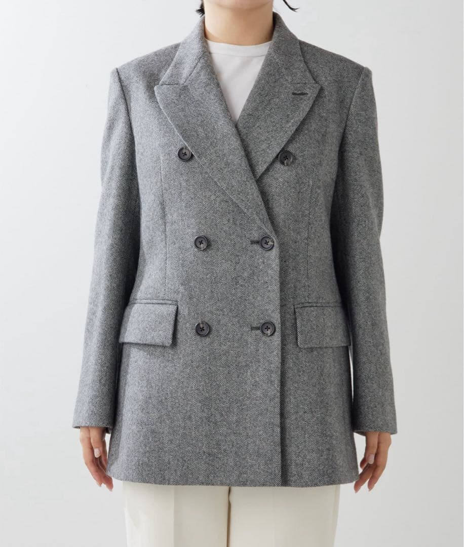 ウィムガゼットBOXEY ジャケット　グレー　フリーサイズ