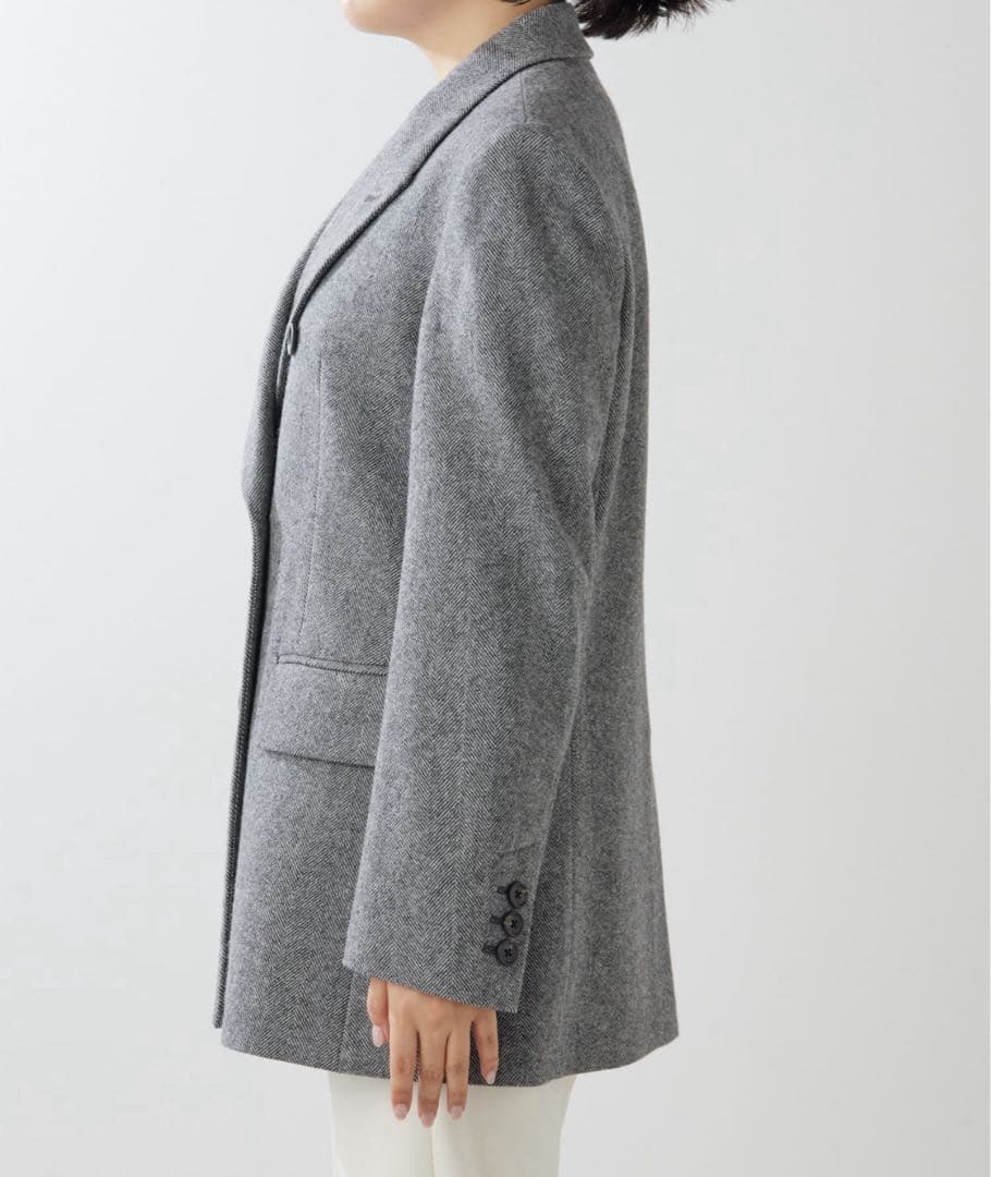 ウィムガゼットBOXEY ジャケット　グレー　フリーサイズ