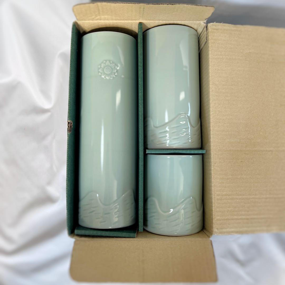 嵯峨御流　御所好　三和の筒　花器3点