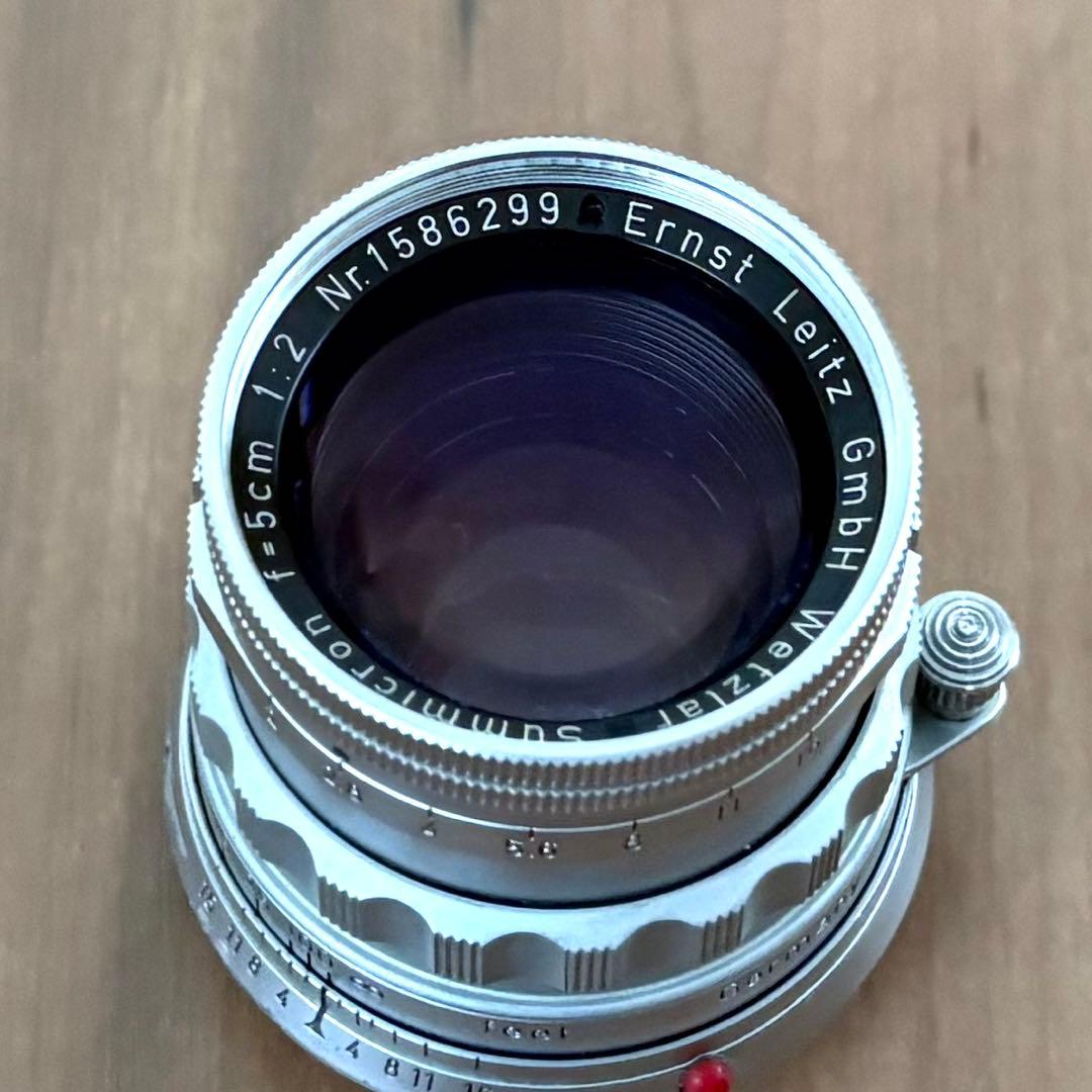 ライカ ズミクロン 50mm 1st 固定鏡胴式 SUMMICRON LEICA