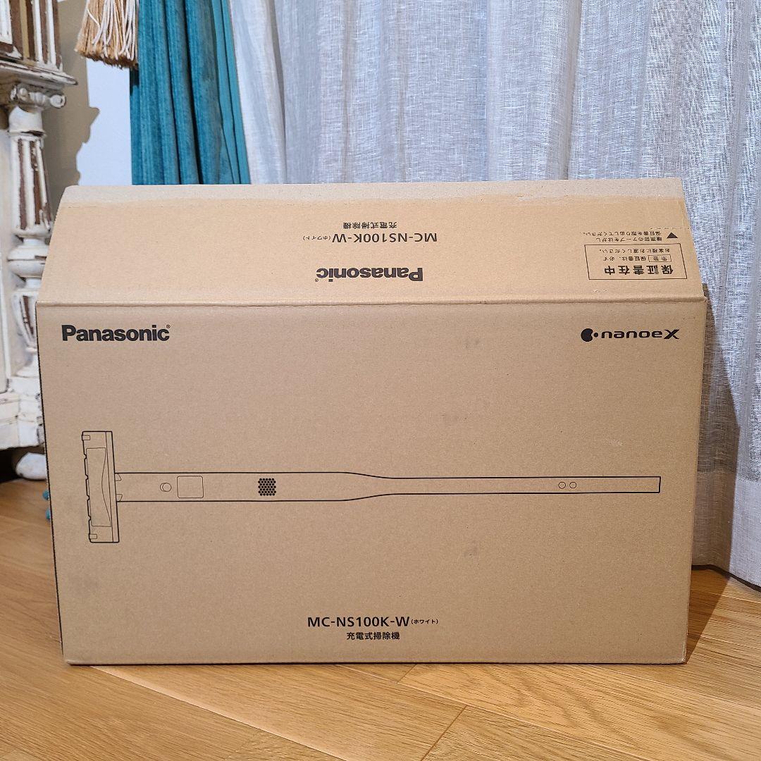 パナソニック　コードレスクリーナー　MC-NS100K-W　24年製　掃除機