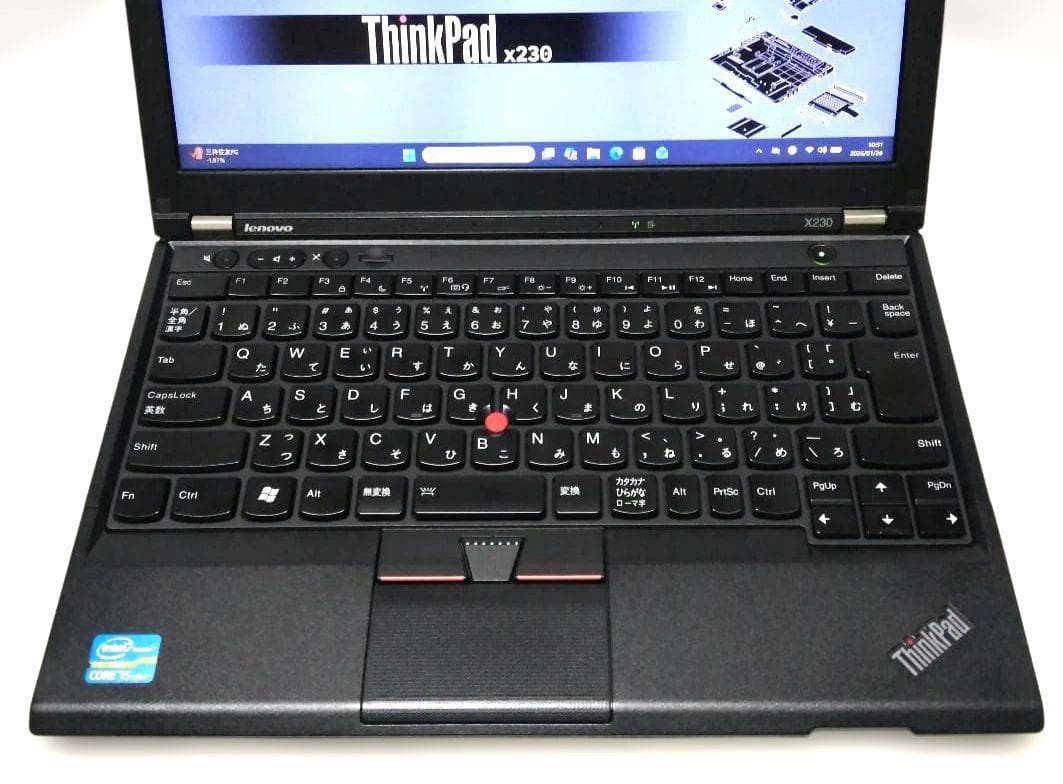 ThinkPad X230　i5／8Gメモリ／780Gデュアルブート／BL KB