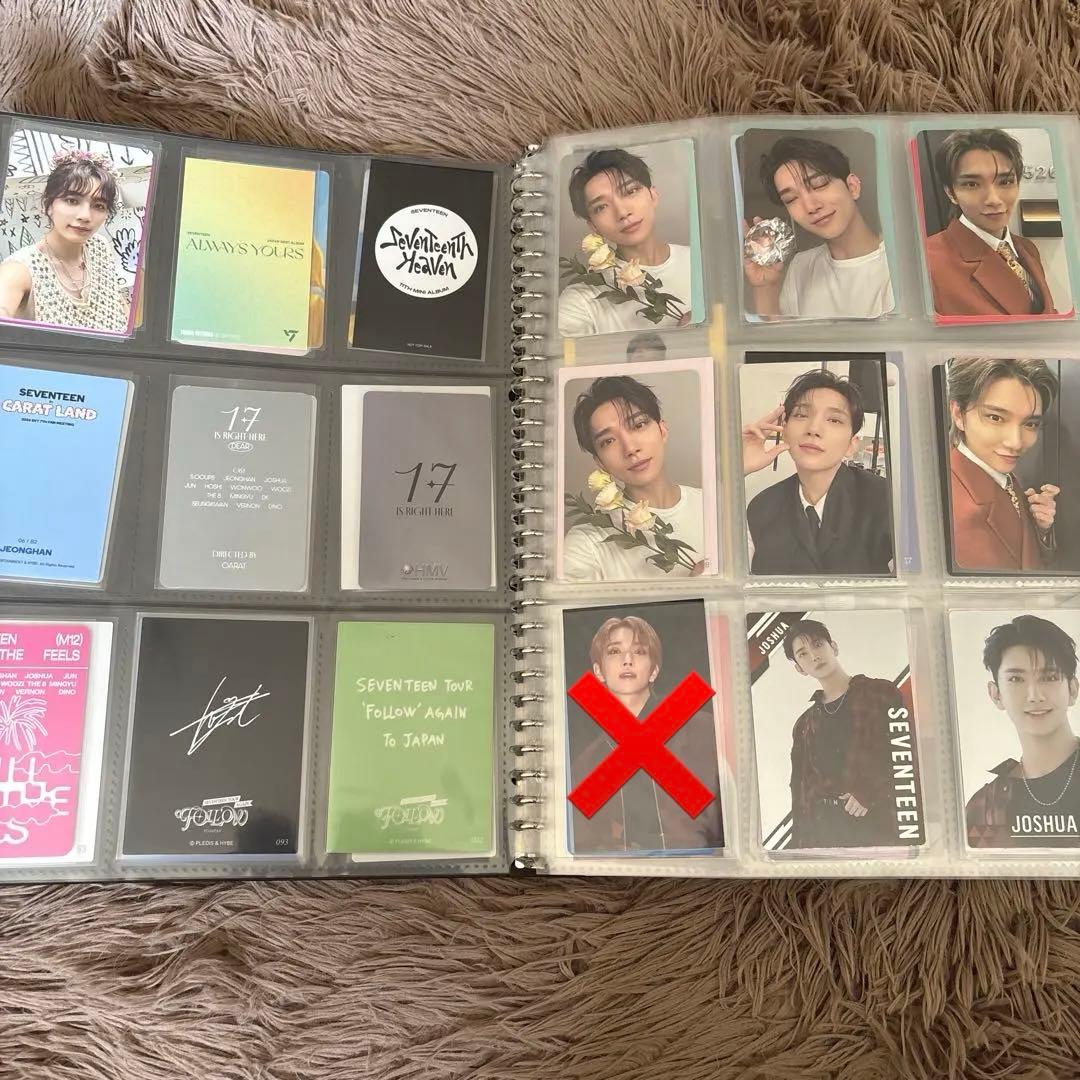 seventeen トレカ グッズ まとめ売り　まとめ　ジュン　ラキドロ　レア