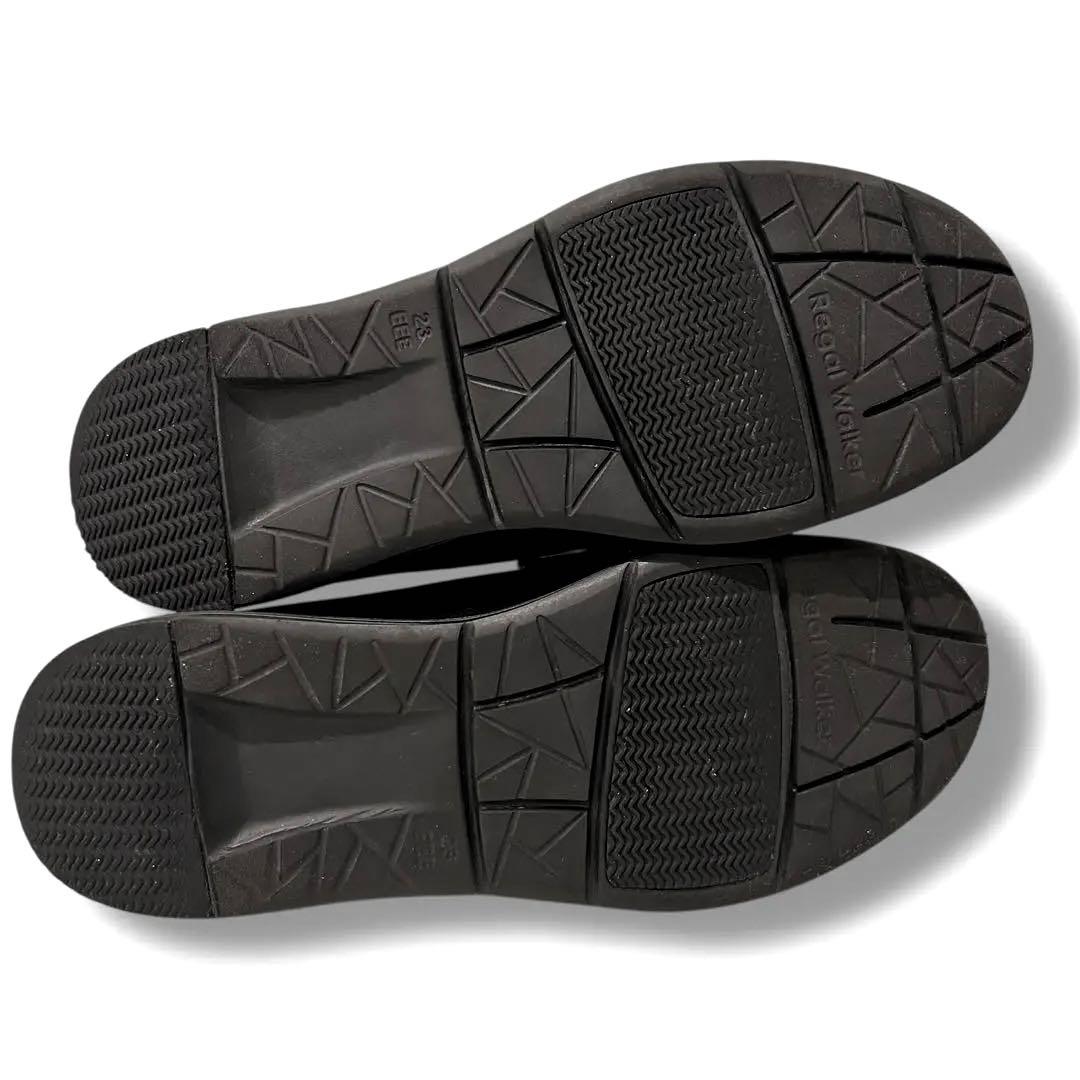 極美品 リーガルウォーカー 23.0 黒 タッセルローファー 3E 幅広 本革