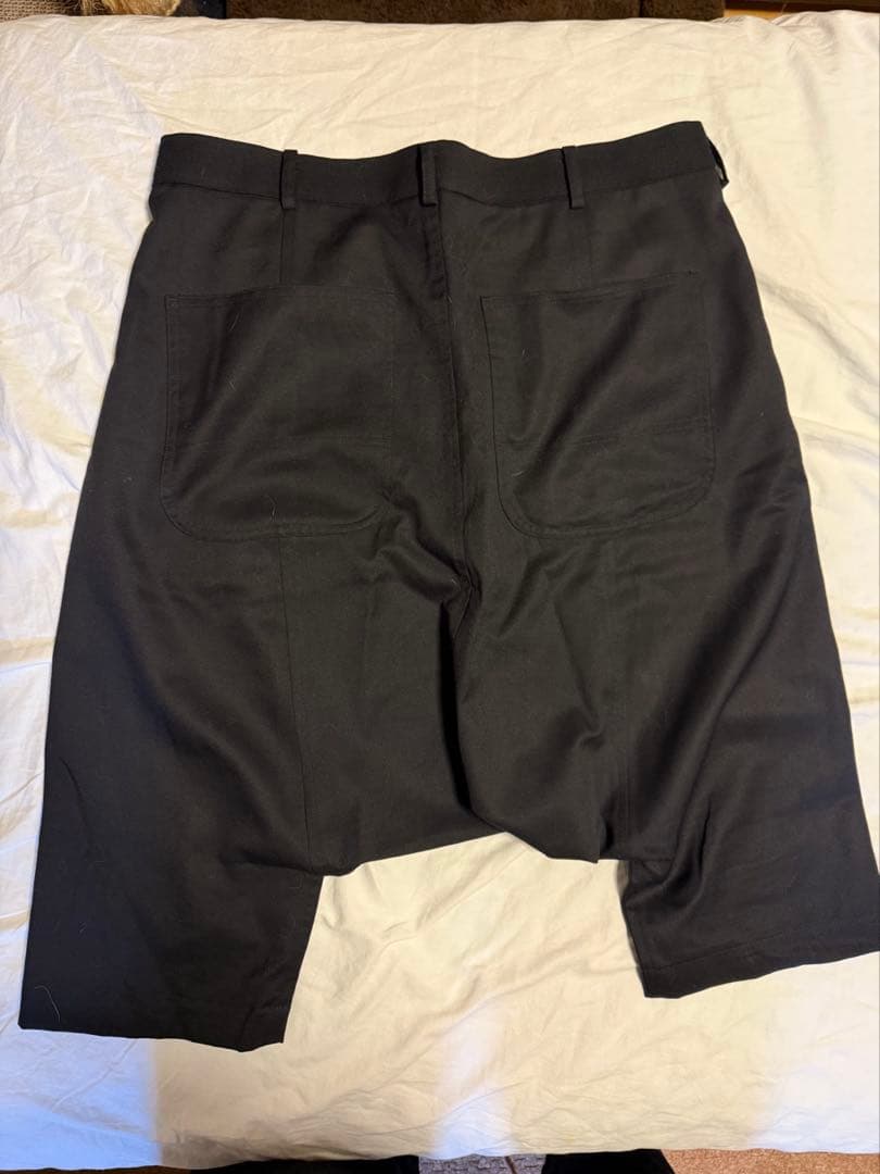 BLACK COMME des GARÇONS ウールサルエルパンツ