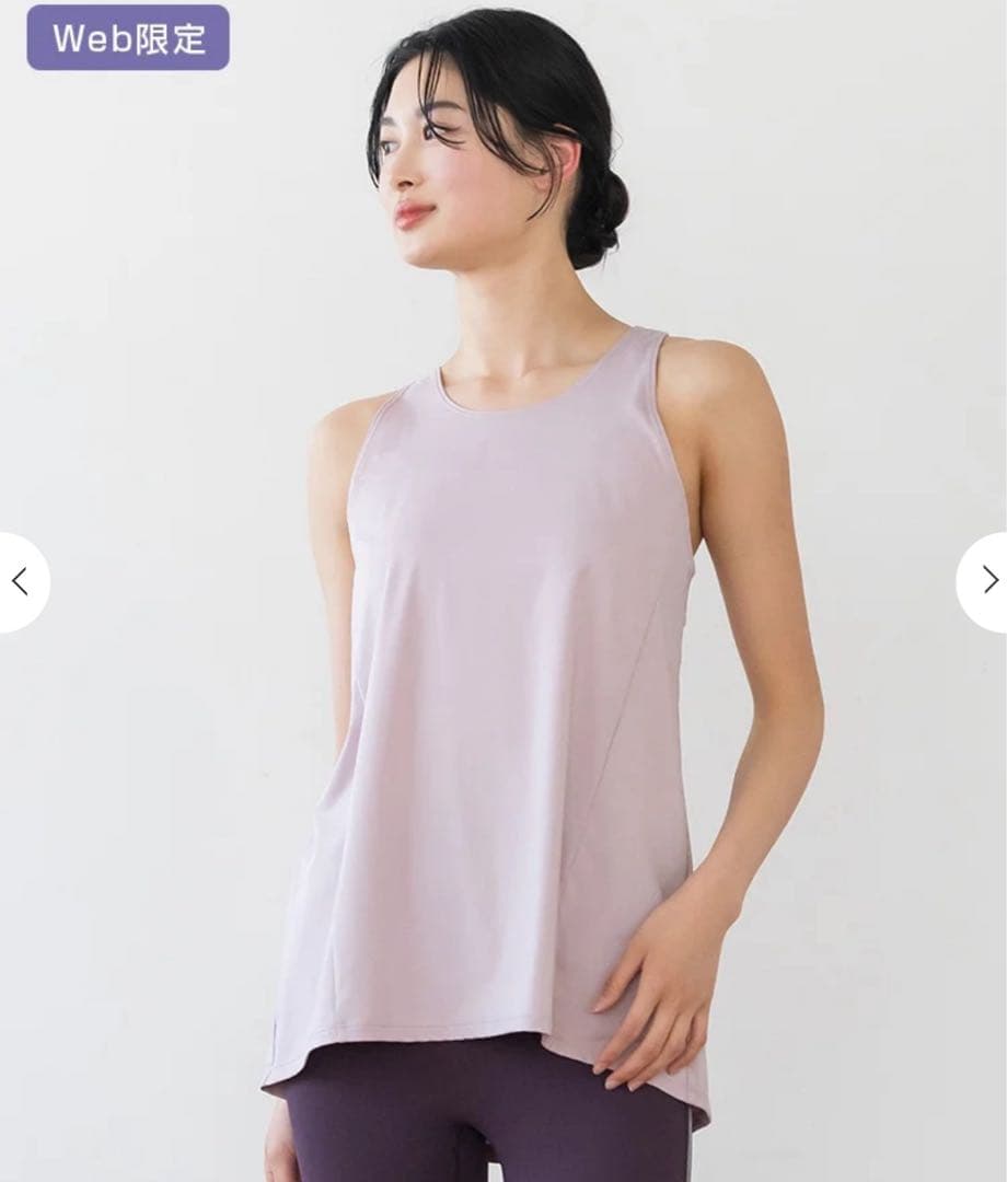 新品【SUKALA】バックツイストセパレートタンクトップ＆ブラトップLL