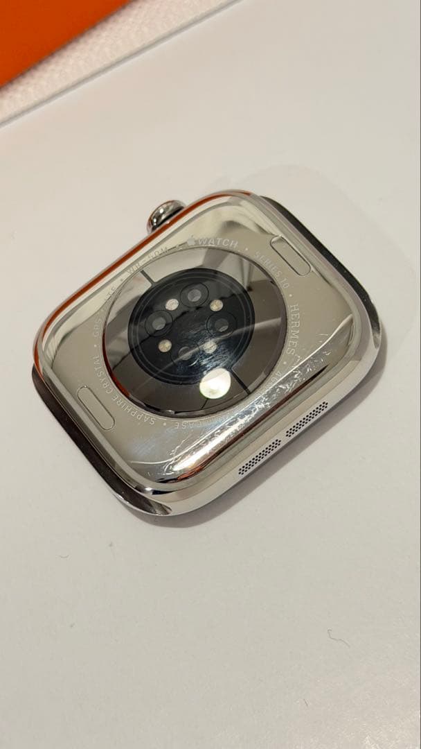 HERMES Apple Watch 46mm シリーズ10 オレンジ