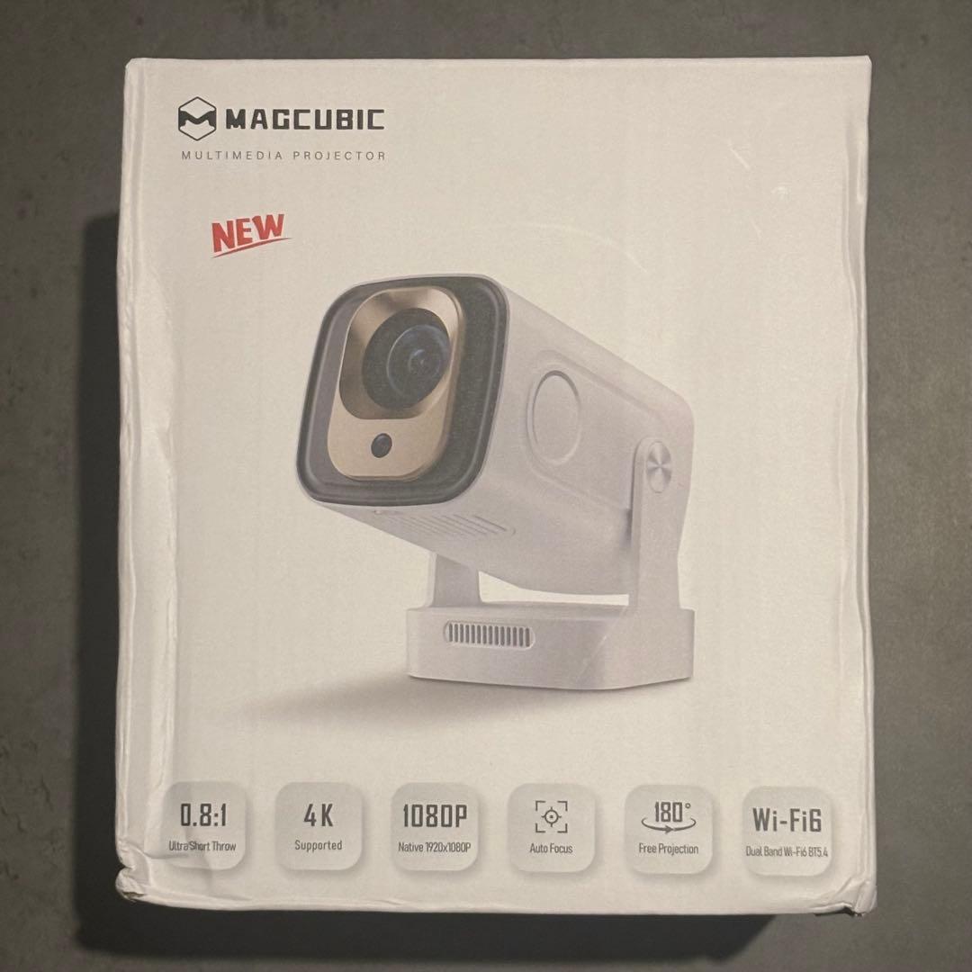 【新品・未使用】Magcubic HY310 ミニプロジェクター 4Kサポート