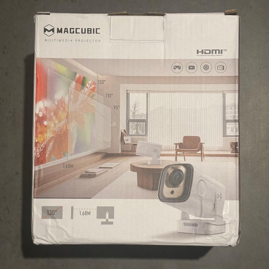 【新品・未使用】Magcubic HY310 ミニプロジェクター 4Kサポート