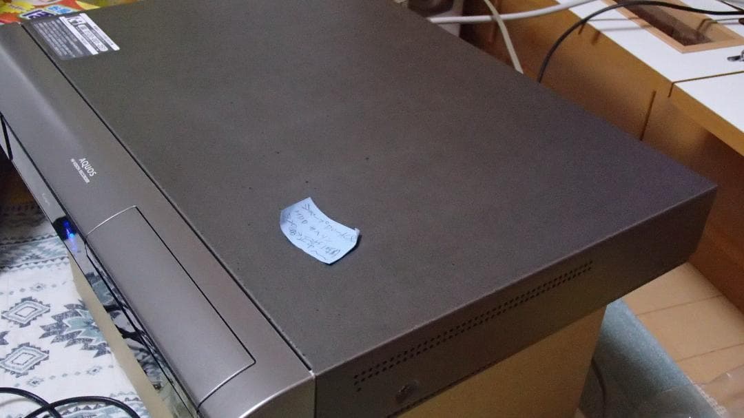 シャープⅮⅤ‐AC82、HDD、DVDレコーダー 、動作保証品、HDD使用２時間