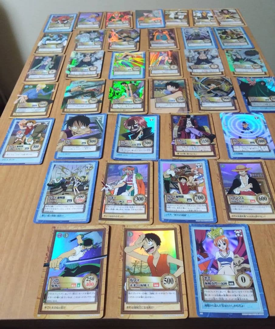 ワンピース ハイパーバトル ルフィ C01 カードダス まとめ 初期 キラ