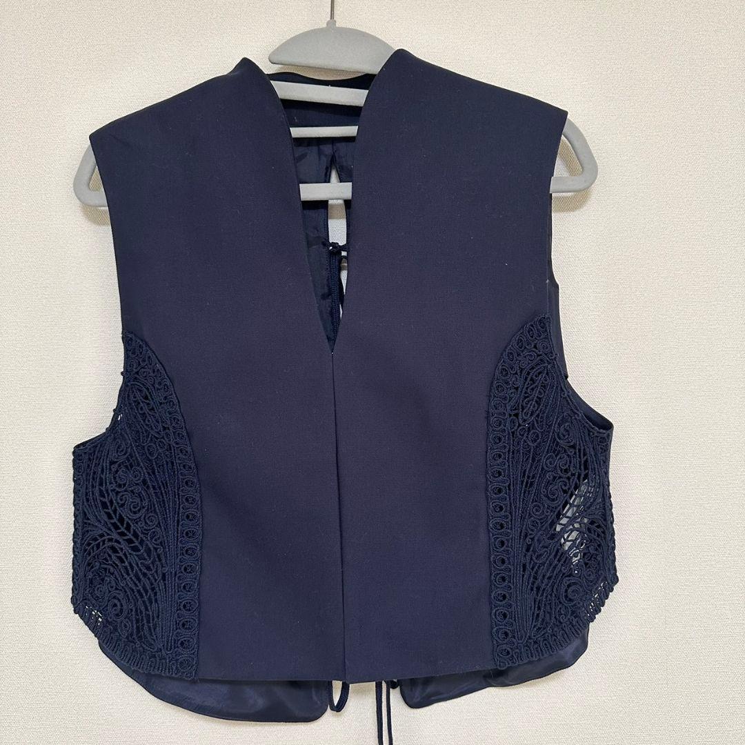 こちらは即日発送　マメクロゴウチ　トップス　コットンベスト　値下げ不可