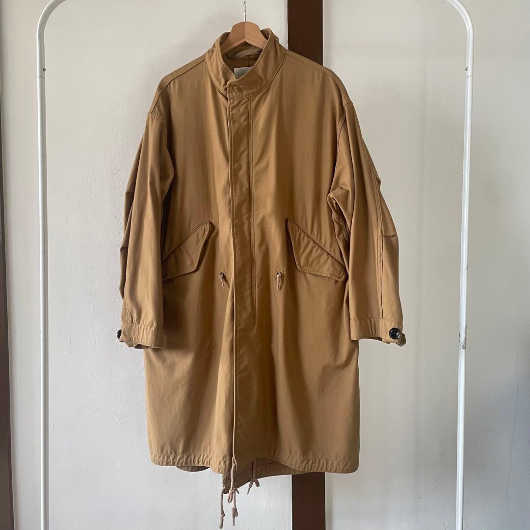 ジャケット・アウター cantate Fish Tail Coat-Stand Collar M-51
