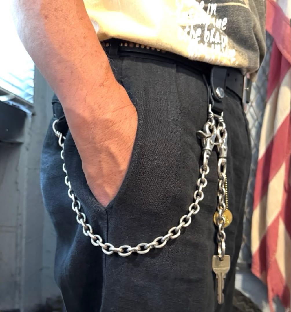 US三軒茶屋 オーバル ウォレットチェーン rats tenderloin