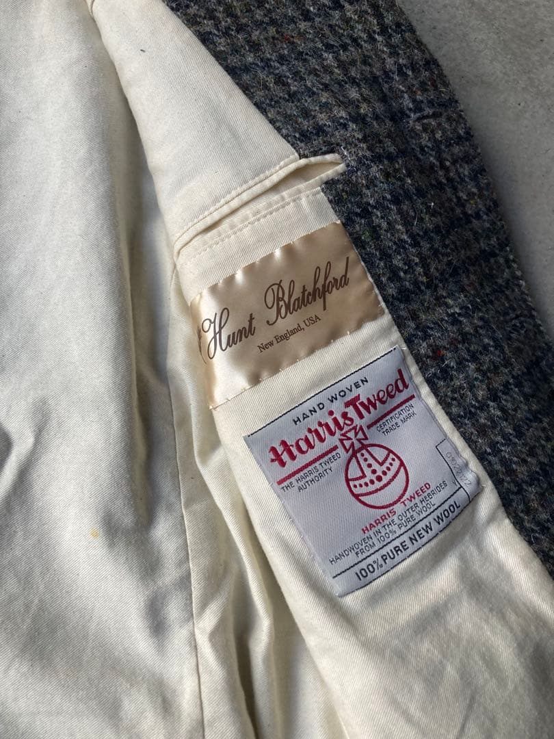 Harris Tweed Hunt Blatchfo テーラードジャケット M