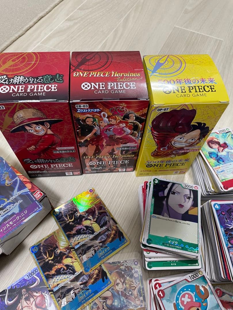 ワンピースカード BOX 引退品