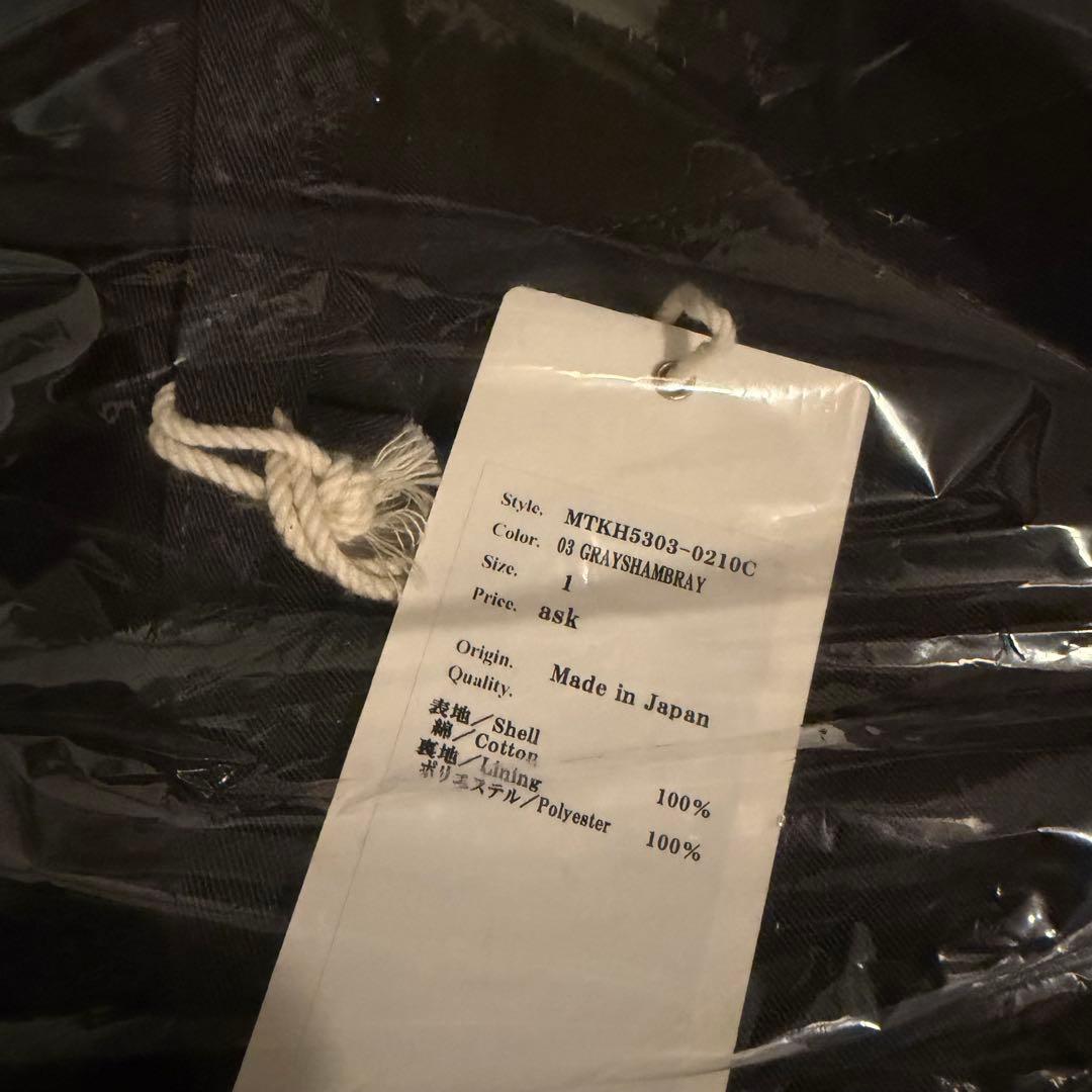 【サイズ1 即発送】 MAATEE&SONS 俺の軍パンGRAYSHAMBRAY