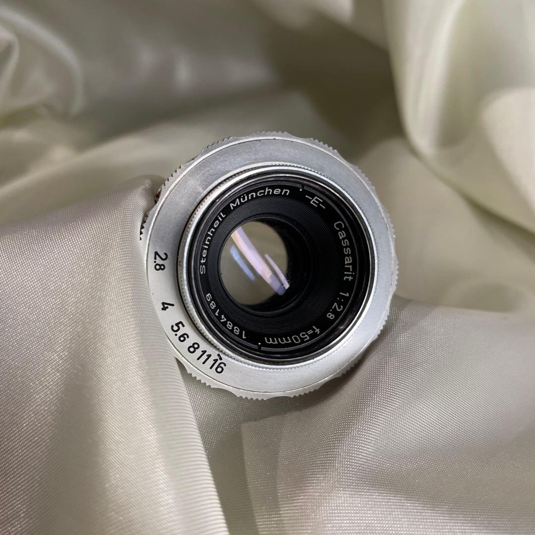 カメラ　BRAUN Paxette ＋シュタインハイルF2.8 50mm