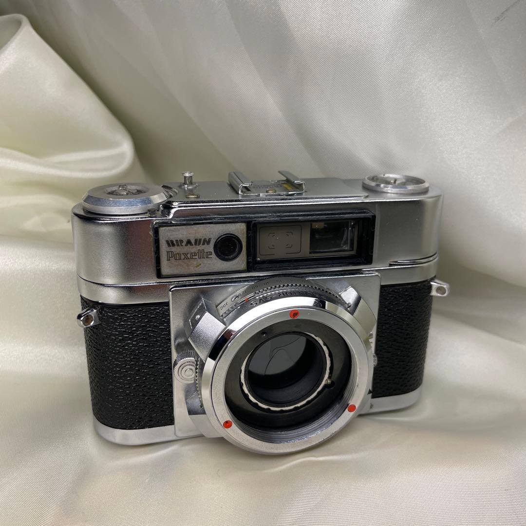カメラ　BRAUN Paxette ＋シュタインハイルF2.8 50mm