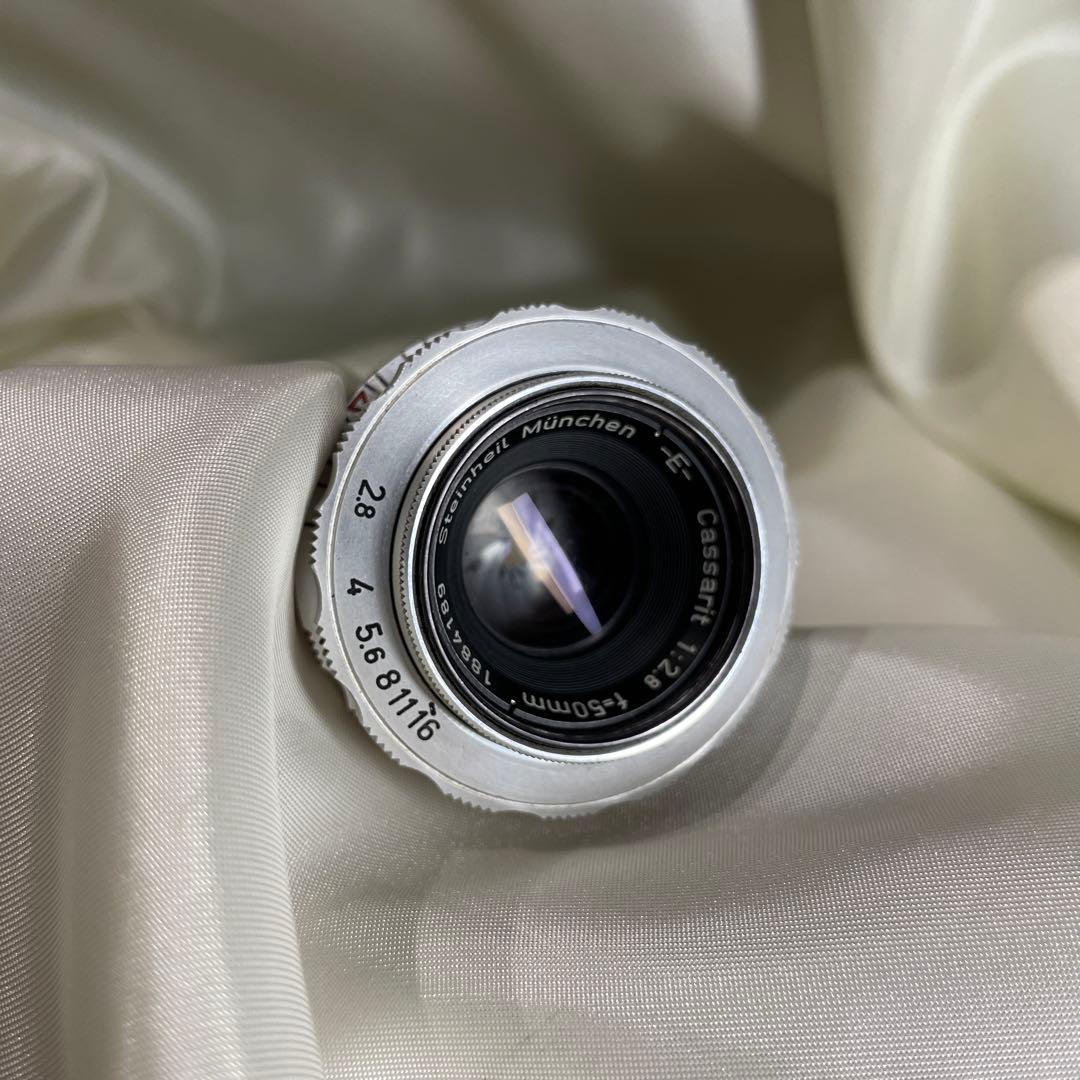 カメラ　BRAUN Paxette ＋シュタインハイルF2.8 50mm